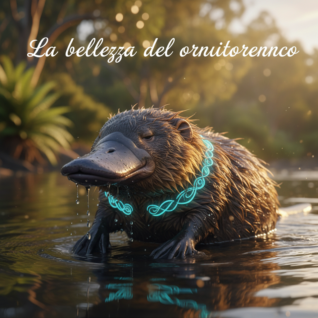 La belleza del ornitorrinco